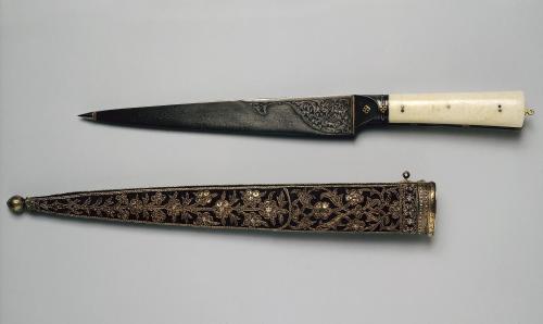 Dagger with a Scabbard, Iran, mid-18th century