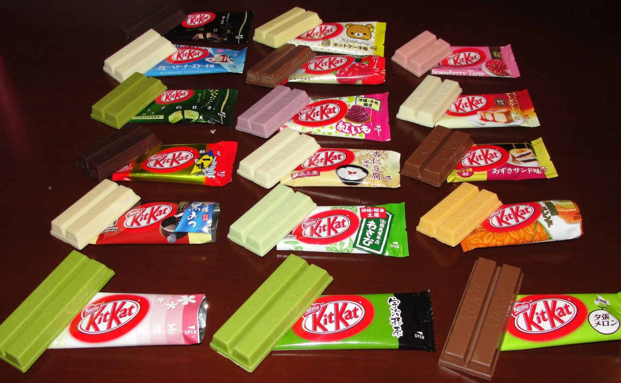 heysoulmate:  Asian Kit Kats. 