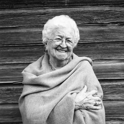 Florence Ambrose, my grandma, Moose Jaw, SK, August 2016