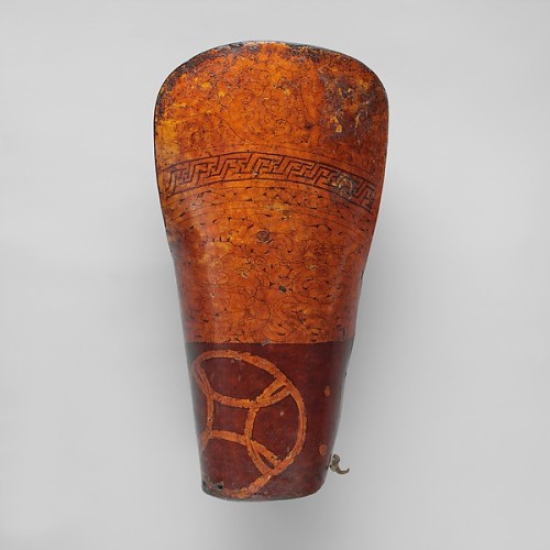 Forearm Guards for the Left ArmDate: possibly 15th–17th centuryCulture: Tibetan or MongolianMe