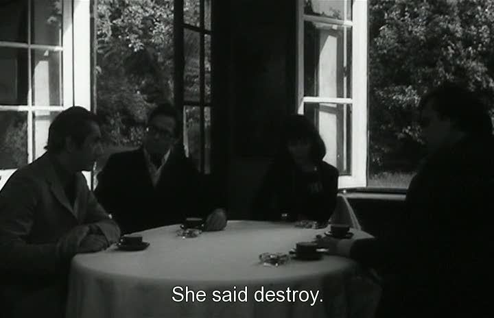 kansassire:  Détruire dit-elle, 1969, Marguerite Duras