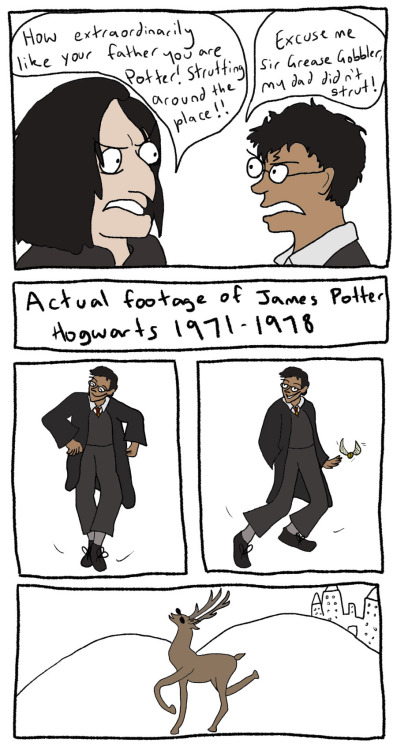 fleamontpotter: toasterstrutle: fleamontpotter: my son and his father  What is this? a comic fo