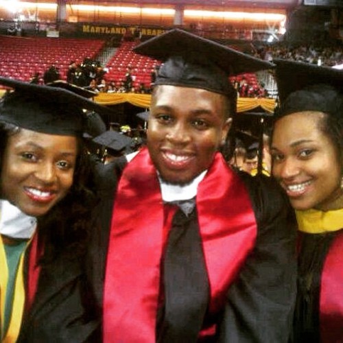 On this day three years ago, we graduated from UMD. Today, I’m writing the last final for my second degree. Thank you Lord! #wcw #ba #llb #faves #umd (at Comcast Center, UMD)