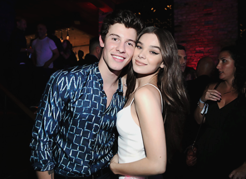 eternvlecho:Shawn Mendes and Hailee Steinfeld at Republic Records VMA Party presented in partnership