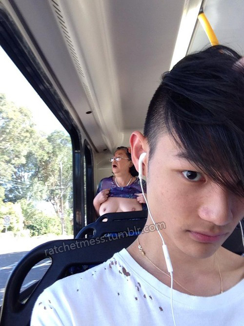 ratchetmess:  Grandmas turning up on buses in Sydney, Australia.