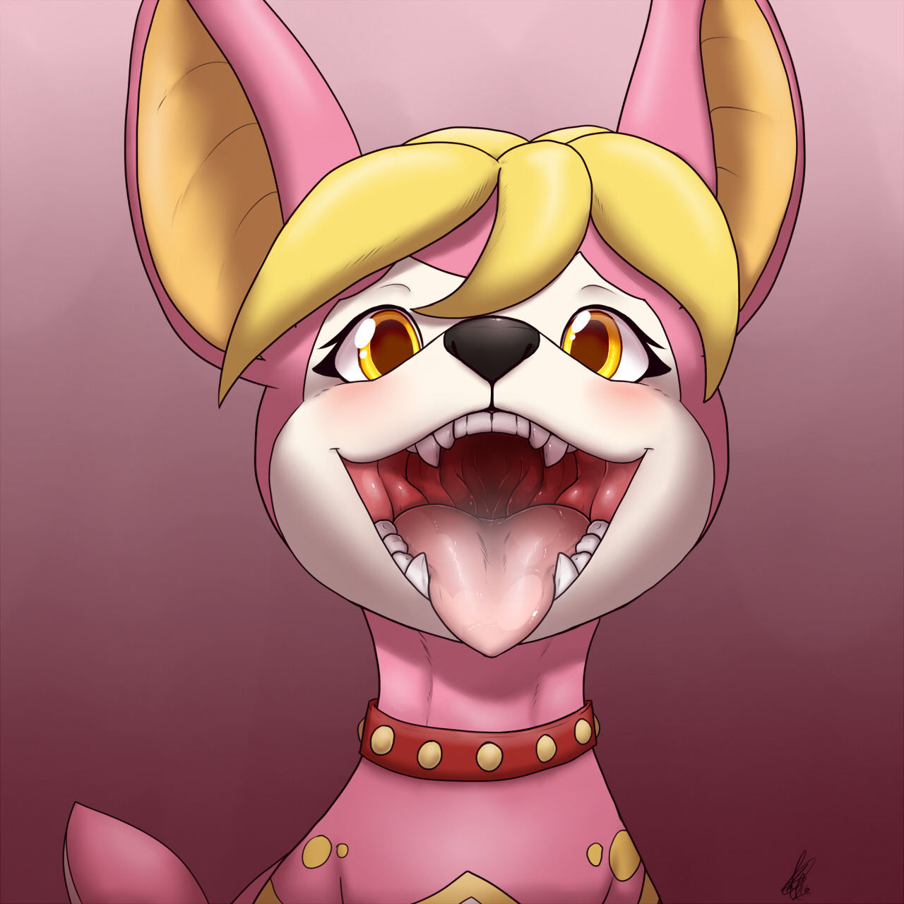  Cute Mouth - by shikaro  She’s &lt;3