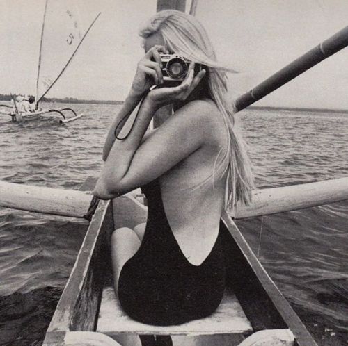 aestheticdivision:Maudie James by Peter Knapp, 1973