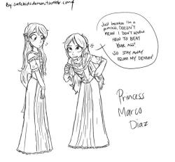 fruityscribbles:more princess marco! yay!