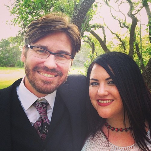 Cute siblings :) (at The Wildflower Barn, Driftwood)