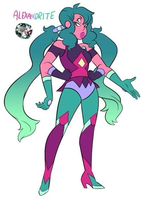 jigokuhana:  FUSION CALL - ALEXANDRITEAlexandrite for @conquistaador‘s Ametrine.(Part 1 of your fusion request.)