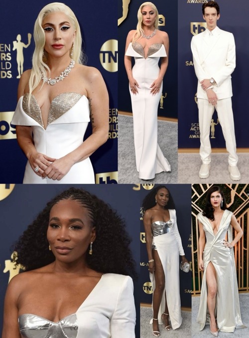 SAG Awards 2022 - Fave looks~Lady Gaga, Kodi Smit-McPhee, Venus Williams, Alexandra Daddar