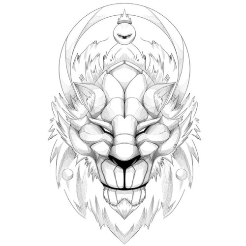 #tattoothursday freebie just tag and credit. #Leo season is upon us so why not create a #lion, altho