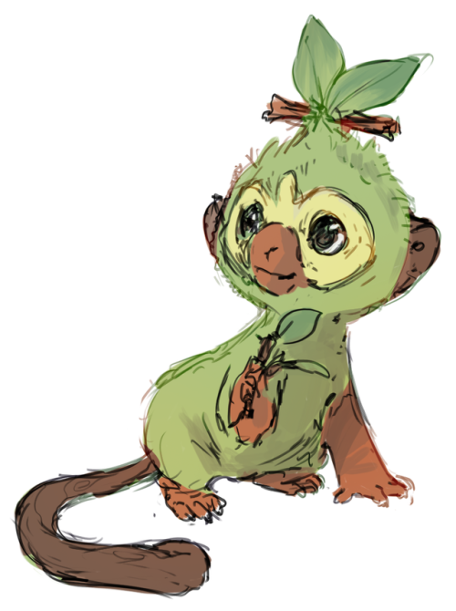 mewitti:  So how about them new starters? It’s looking like they can’t stay away from Fire/Fighting for more than one generation… I kinda want to refine these nice and pretty like I did with the gen 7 starters but I also have a lot on my plate.