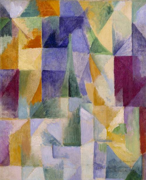 Robert Delaunay, Windows Open Simultaneously (First Part, Third Motif) 1912