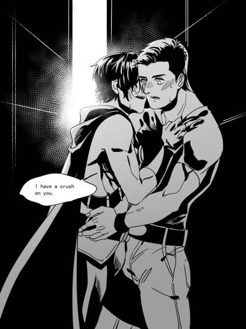 Love  them.【This lines from my girlfriend.Because my English is not good.Sorry😭】 #kontim#tim drake#conner kent#superboy#red robin
