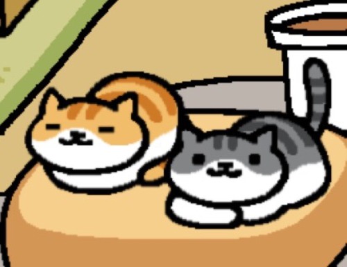 neko-atsume-headcanons:Pumpkin and Pickles are lesbians and they’re in love.