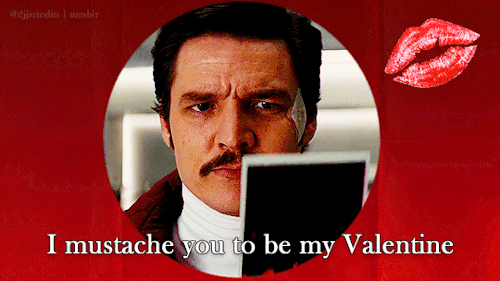 nathan-bateman:I hope you all have a very Pedro Pascal Valentine’s Day! (Pls do not repost)