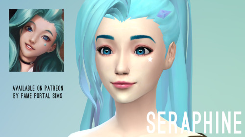 Sims 4 CAS: Seraphine