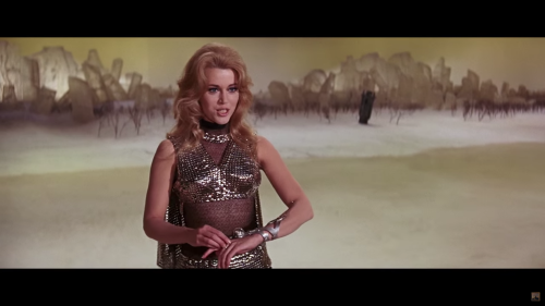 Barbarella was the first science fiction hero from comics to be adapted into a feature film. Jane Fo