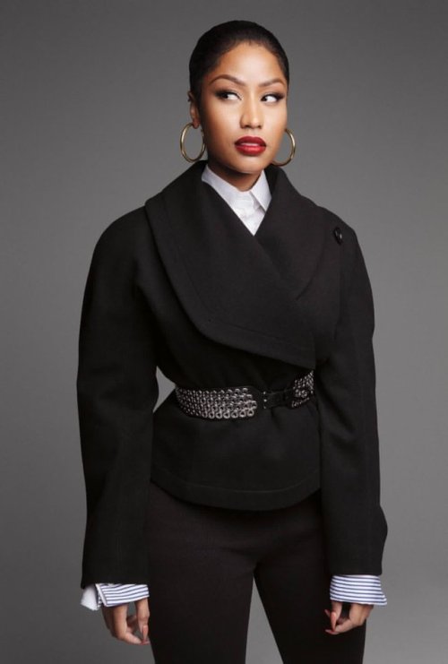 negeari:Nicki Minaj channels legendary singer Sade for NY Times style ’T’ Magazine THE GREATS Issue.