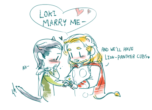 Thorlion/Lopanther Making A Family :]