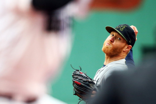 Photo recap from the 5/27 game between the Red Sox and Braves for Getty Sport.