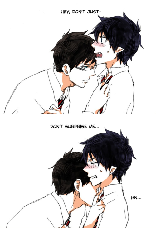 thatshamelessyaoishipper:  Saw this comic untranslated on Tumblr before and set a goal for myself. So, here it is, Okumuracest, in all its wincest glory~ All credit for the art goes to はんぺん. 