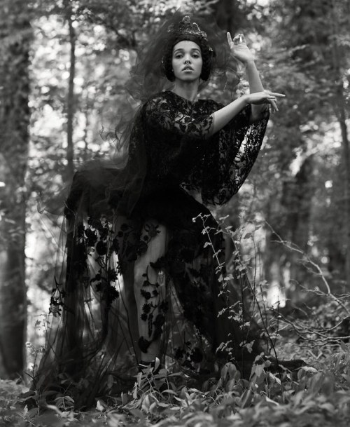 fkatwigs-fashionstyle:“Sword and Sorcery” with FKA twigs for Vogue Magazine October 2019photographed