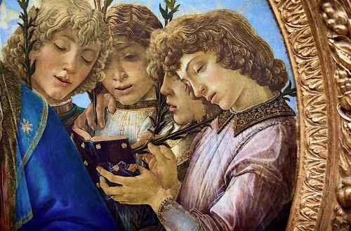 carloskaplan:Anxos (pormenor de Botticelli)