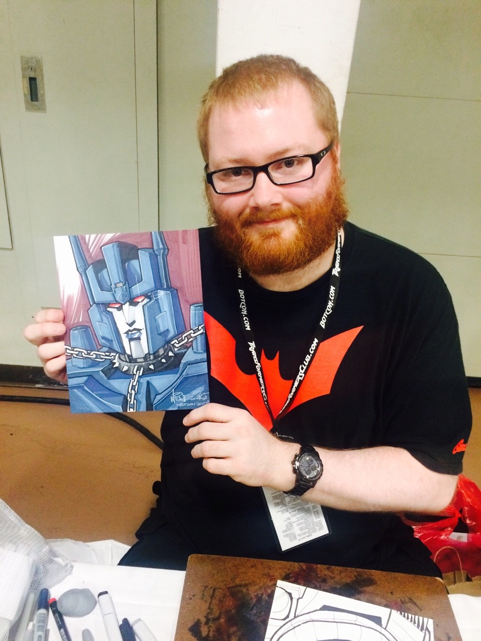 kaminest:  I got everything I wanted from Botcon today….. (Muffled cry) I commissioned