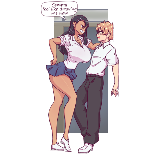 night647:seems nagatoro did get a late growth spurt, a beeg one If you fell like supporting my work 