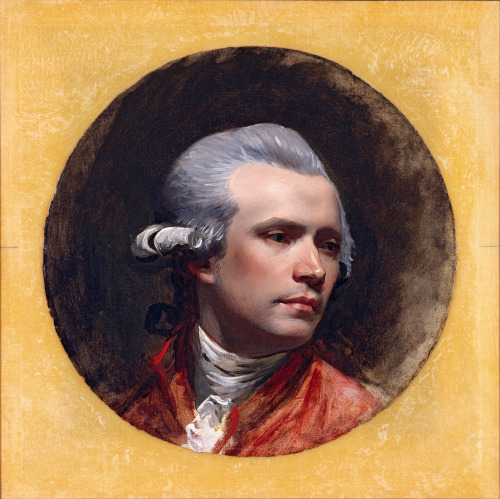 ladysmatter: my18thcenturysource: &ldquo;Self Portrait&rdquo; John Singleton Copley, 1780-84