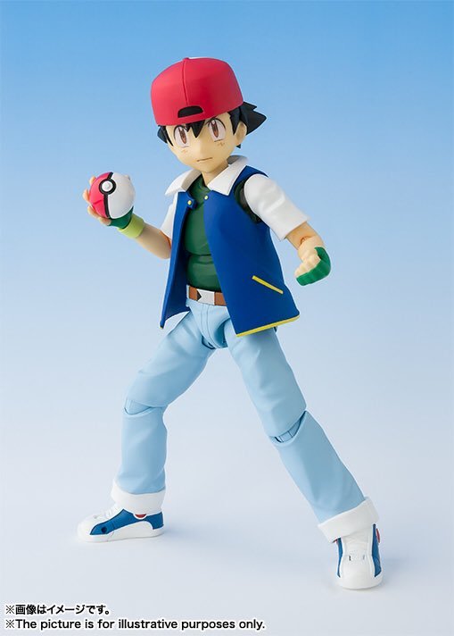 pokeshipping: New pictures of the upcoming Figuarts Ash figure! (Source has the TR