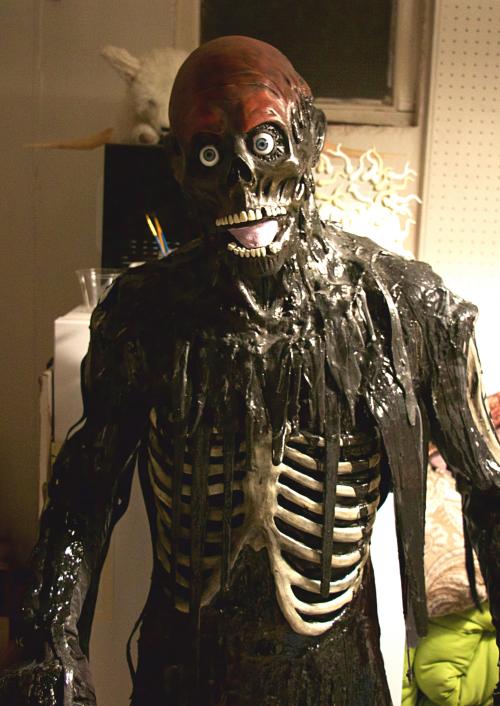 Patrick Charles created this “Tarman” costume from “The Night of the Living Dead”. #MonsterSuitMonda