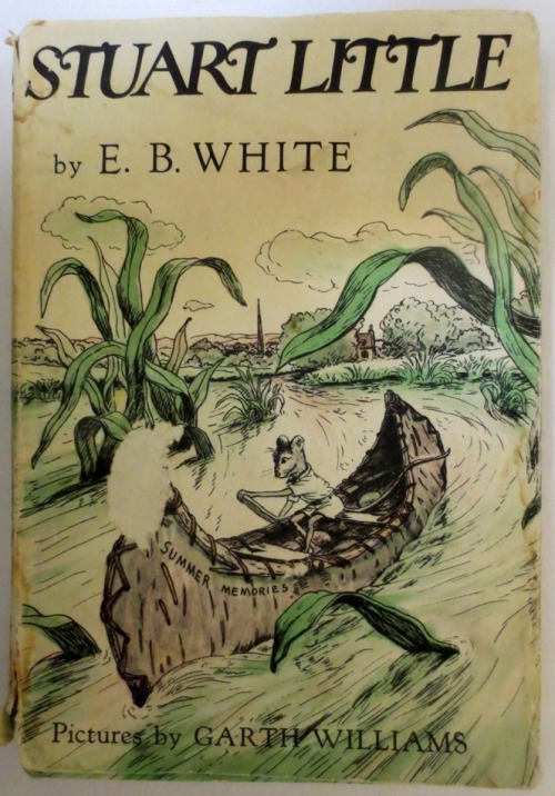 Stuart Little. E. B. White. Illustrated by Garth Williams. New York: Harper &amp; Brothers, 1945. Fi