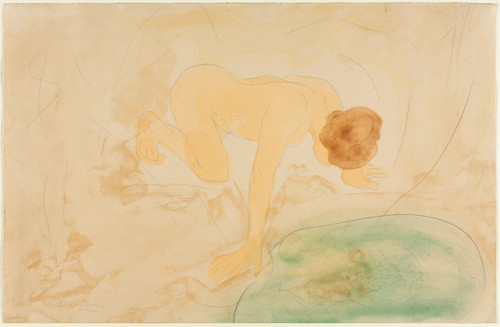 theartsyproject:Auguste Rodin, The Reflection, c. 1900-10.