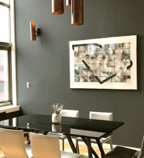 Kitchen Dining - Contemporary Dining RoomKitchen/dining Room Combo - Huge Contemporary Bamboo Floor And