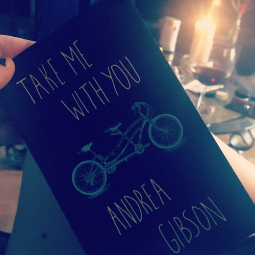 Current reads thanks to @caseyerin12 #andreagibson #takemewithyou #queerpoetry #queerpower