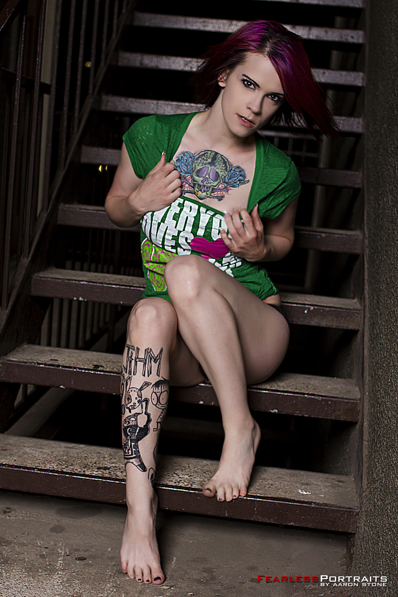 fearlessportraits:  Happy St. Patrick’s Day!Attica Faye! 