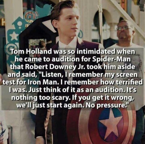RDJ/Tom Holland Giving Off Spidey-Son Vibes- Casting Done Right