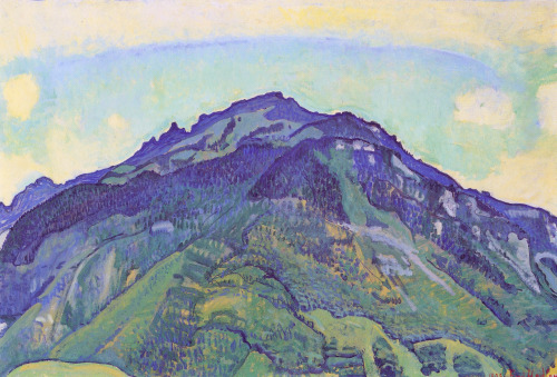 Porn photo Ferdinand Hodler. Schynige platte. 1909.