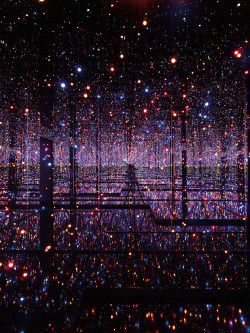 opticoverload:  Infinity Mirror Room Yayoi