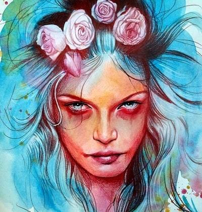 #ThrowbackThursday to #BlueHair and #Roses. . . . . . . . . #ink #arts #art #artwork #artist #newbro