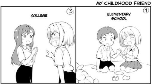 oa1: i get that this comic buys into all your Making Performative Allyship Cute needs but its drawn by garun whos pixiv (linked in the repost going round) and twitter (linked in the pixiv description) are both filled with loli and literally nothing else