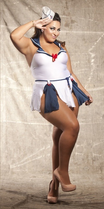 absolutelyzaftig:  Very patriotic pin-up