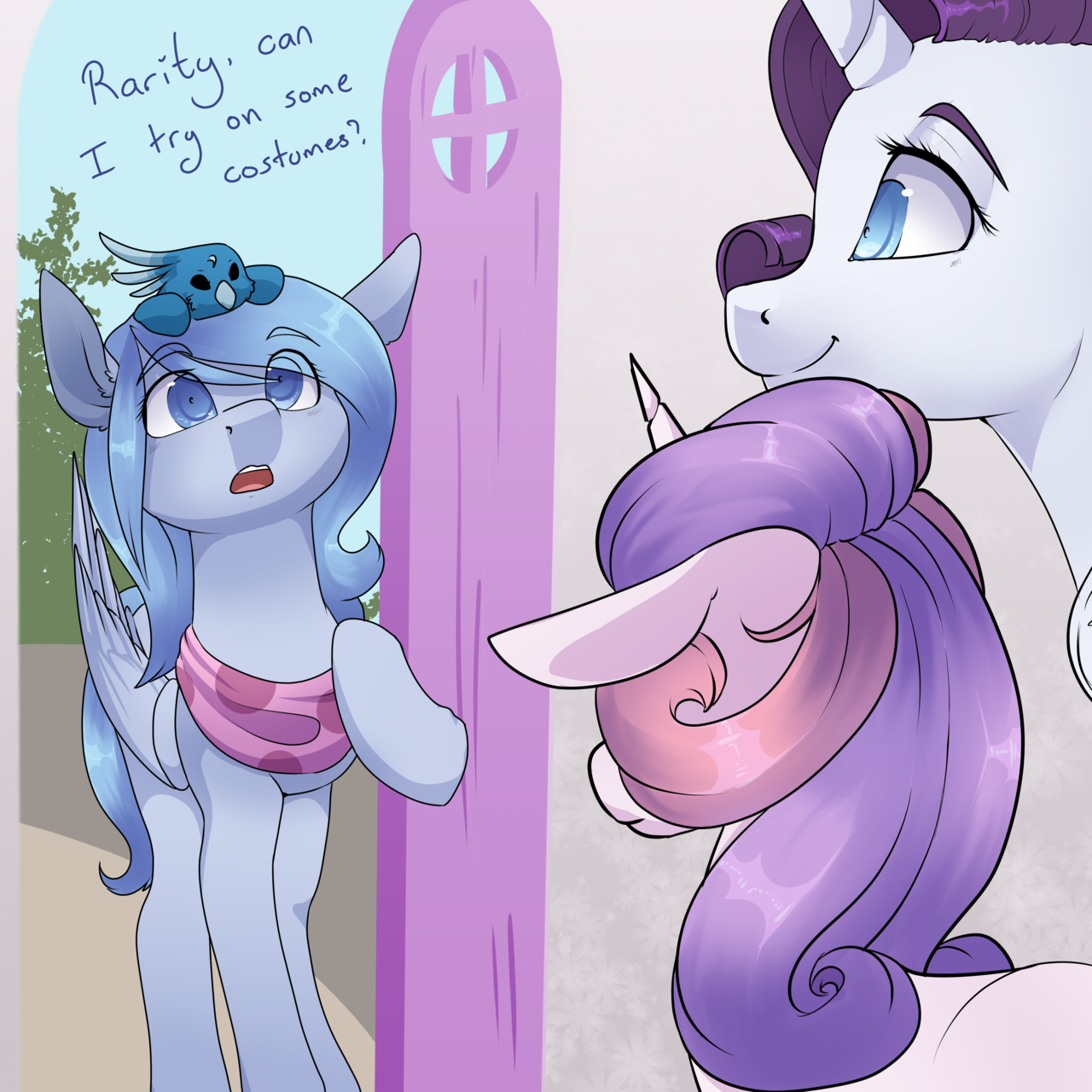 askbubblepop: These are so cute! Featuring:@shinyshaini@nemovonsilver@gameartsjoy