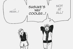 roro-chan-4ever:  Naruto is so attracted to Sasuke’s look 