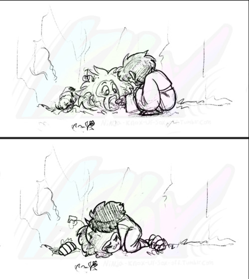 Was Struck With A Truly Silly Non-serious AU Idea In Which Our Resident Jailed Great Sage Gets Befriended