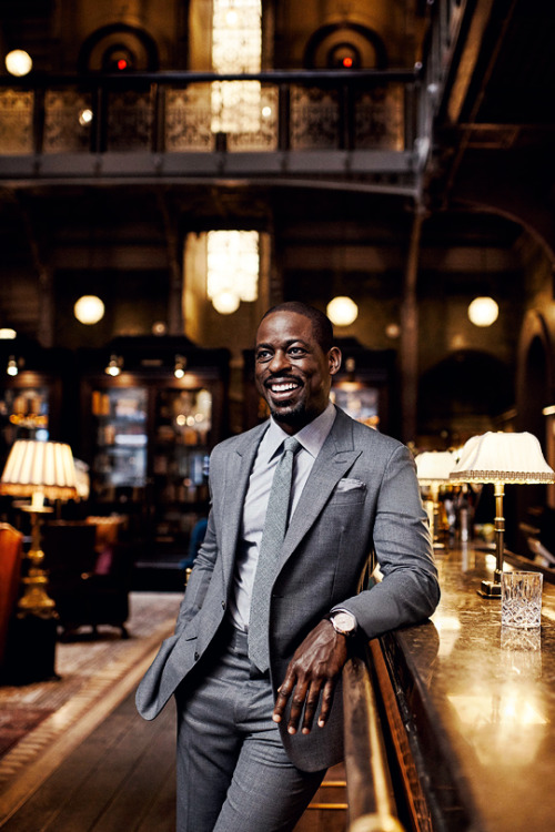 theavengers:Sterling K. Brown photographed by Steven Pan for GQ (2017)