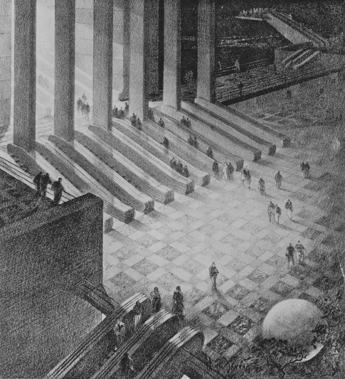 Porn photo sesiondemadrugada:Hugh Ferriss.